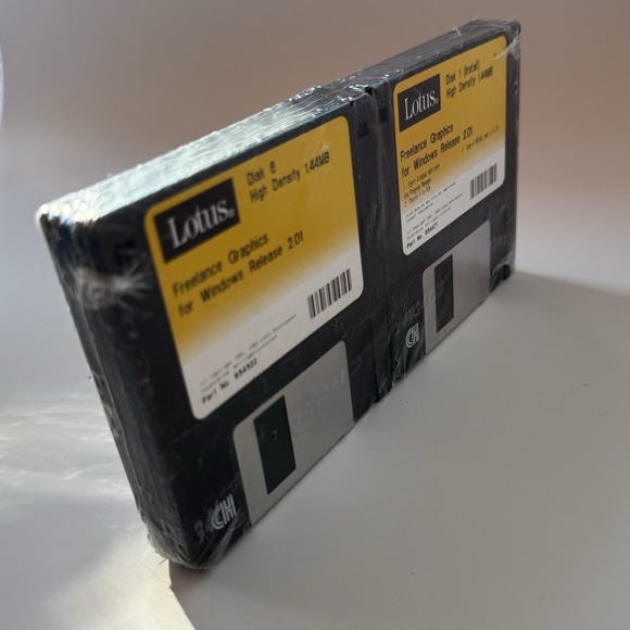Lotus Freelance Graphics for Windows Release 2.01 (10) 3.5 Disks VTG 1993 NIP - Picture 7 of 8